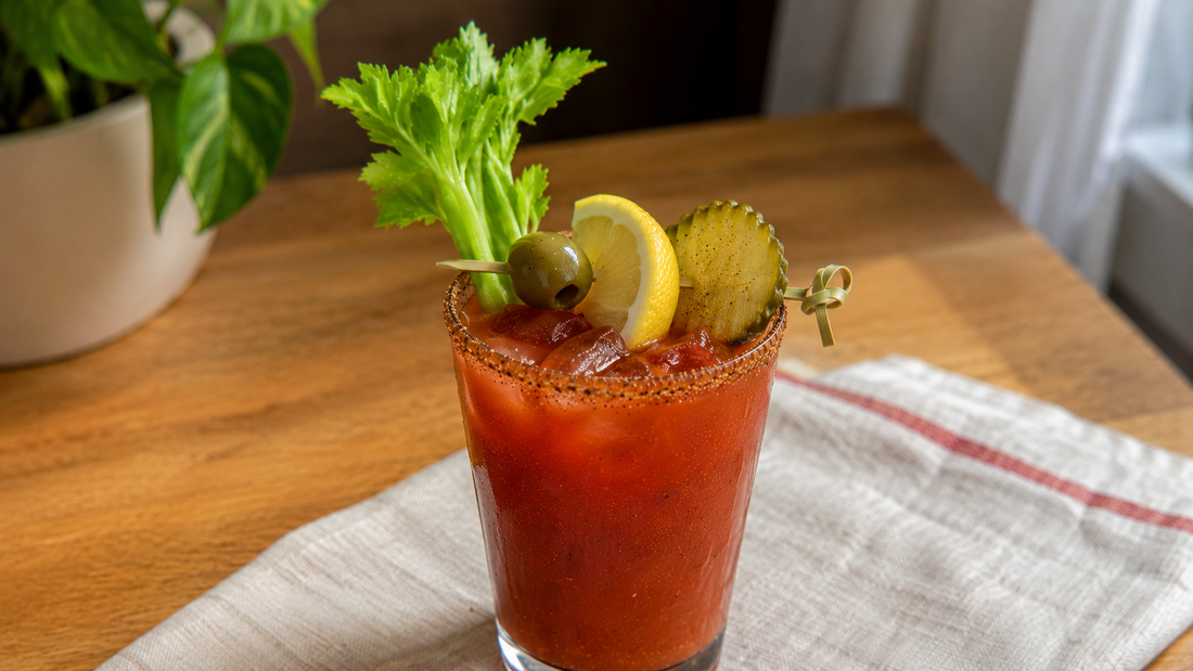 🥒 🍅 Cajun Pickle Bloody Mary