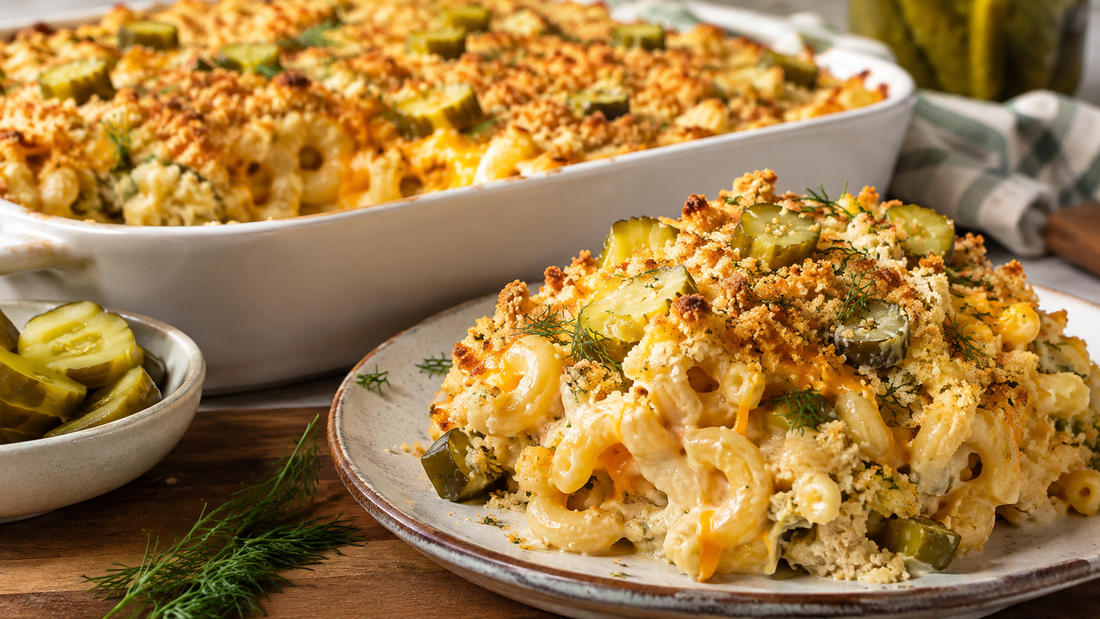 🥒🧀 Pickle Mac & Cheese
