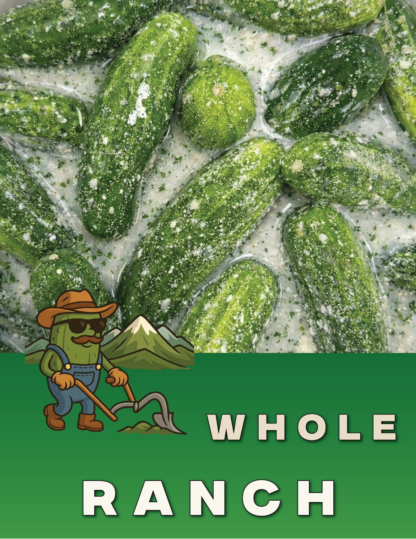 Ranch Pickles: Creamy, Garlicky & Savory!